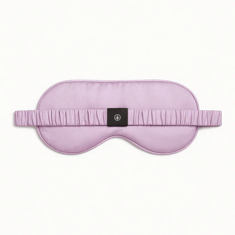 Essential Silk Sleep Eye Mask in Blush (Eucalyptus Silk)